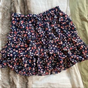 NWT Micheal Kors Floral Skirt